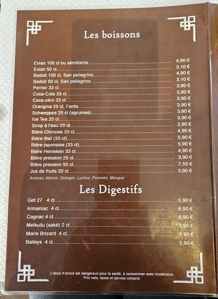 SARL ANGKOR, BUFFET LIBRE - Menu Image 4